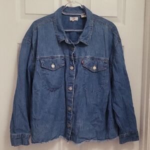Casual Blue Denim Jacket